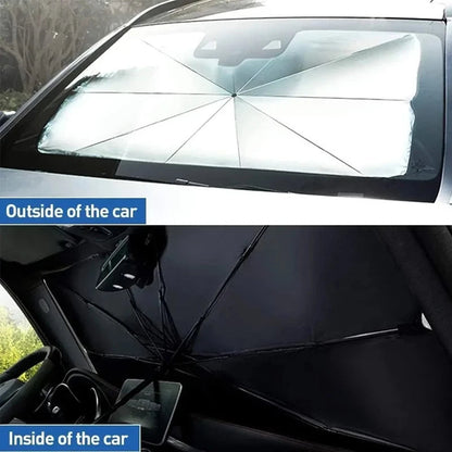 Car Windshield Umbrella | مظلة السيارة للحمايه من اشعة الشمس