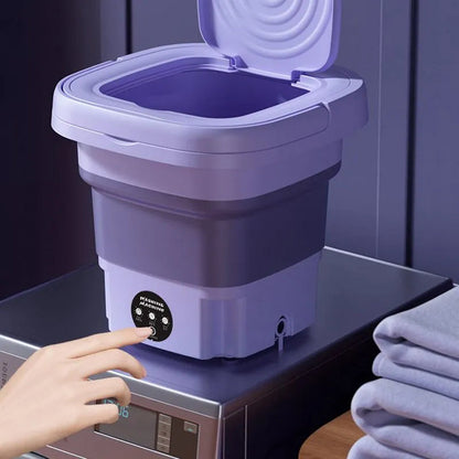 Shukraan™ Portable Mini Folding Washing Machine