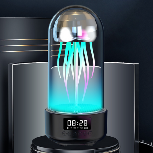 Innovative™ | Colorful Jellyfish Lamp With Clock